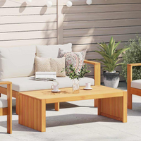 vidaXL Coffee Table Brown 110 x 55 x 35 cm Solid acacia wood