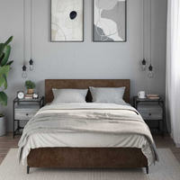 vidaXL Bedside Cabinets 2 pcs Gery Sonoma 40x40x55 cm Engineered Wood