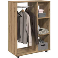 vidaXL Wardrobe Artisan Oak 80x40x110 cm Engineered Wood