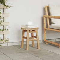 vidaXL Stool Brown 30 x 30 x 36 cm Bamboo