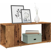 vidaXL TV Cabinet Old Wood 80x24x32cm Engineered Wood