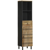 vidaXL Bathroom Cabinet 38x33.5x160 cm Solid Wood Mango