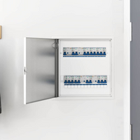 vidaXL Access Panel White 40 x 40 cm Steel