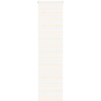 vidaXL Zebra Blind Marble Beige 55x200 cm Fabric Width 50.9 cm Polyester