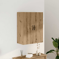 vidaXL Wall Mounted Cabinet Artisan Oak 69.5x34x90 cm Engineered Wood