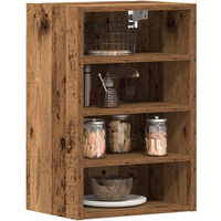 vidaXL Hanging Cabinet Riga Old Wood 40x29.5x60 cm Engineered Wood