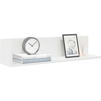 vidaXL Wall Shelves 2 pcs White 75x16.5x16.5 cm Engineered Wood