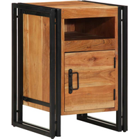 vidaXL Bedside Cabinet 40x40x59 cm Solid Wood Acacia
