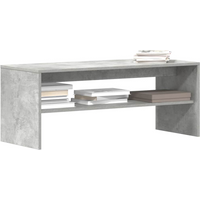 vidaXL TV Cabinet Concrete Grey 100x40x40 cm Engineered Wood