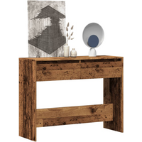 vidaXL Console Table Old Wood 100x35x76.5 cm Engineered Wood