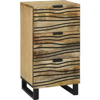 vidaXL Sideboard with Drawer Brown 40 x 33 x 75 cm Solid mango wood