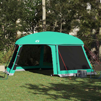 vidaXL Pool Tent with Removable Fly & Mesh Walls Sea Green 618x532 cm
