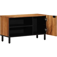 vidaXL TV Units Solid Acacia Wood 80 x 31.5 x 46 cm Engineered wood