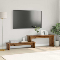 vidaXL TV Cabinet Set Old Wood 180 x 30 x 43 cm Engineered Wood