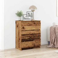 vidaXL Sideboard Old Wood 60x35x76 cm Engineered Wood