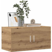 vidaXL Wall Cabinet Artisan Oak 80x39x40 cm Engineered Wood