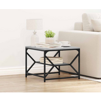 vidaXL Coffee Table Grey Sonoma 51 x 50 x 40 cm