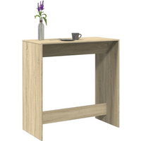 vidaXL Bar Table Sonoma Oak 102x50x103.5 cm Engineered Wood