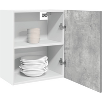 vidaXL Hanging Cabinet Lyon Concrete Grey 50x31x60 cm Engineered Wood
