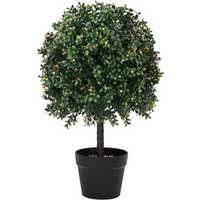 vidaXL Artificial Tree Green 35 x 35 x 50 cm Plastic