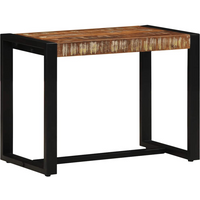 vidaXL Bench Multicolour 60x35x45 cm Solid Wood Reclaimed