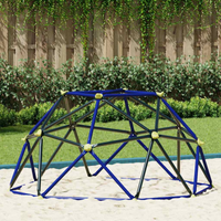 vidaXL Climbing Dome Blue Steel