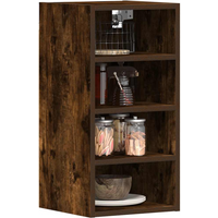 vidaXL Hanging Cabinet Riga Smoked Oak 30x29.5x60 cm Engineered Wood