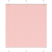 vidaXL Pleated Blind Pink 120x150 cm Fabric Width 119.4 cm Polyester