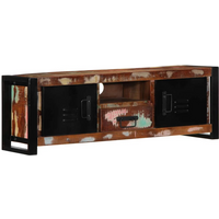 vidaXL TV Cabinet 100x30x35 cm Solid Wood Reclaimed