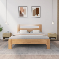 vidaXL Bedside Tables 2 pcs Sonoma Oak 50x46x50 Engineered Wood
