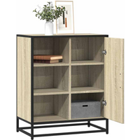 vidaXL Sideboard Sonoma Oak 62x35x76 cm Engineered Wood