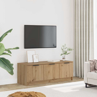 vidaXL TV Cabinet Artisan Oak 102x35x36.5 cm Engineered Wood