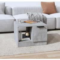 vidaXL Coffee Table Concrete Grey 50x50x36 cm Engineered Wood