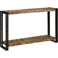 vidaXL Console Table Multicolour 120 x 33 x 75 cm Solid reclaimed wood