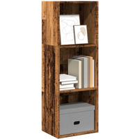 vidaXL Bookcase Old Wood 40x30x114 cm Engineered Wood