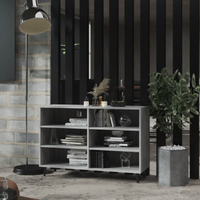 vidaXL Sideboard Grey Sonoma 103.5x35x70 cm Engineered Wood
