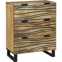 vidaXL Sideboard with Drawer Brown 60 x 33.5 x 75 cm Solid Mango wood