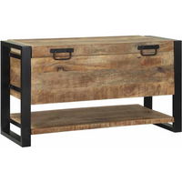 vidaXL Storage Box with Storage Brown 80 x 35 x 45 cm Solid Mango wood