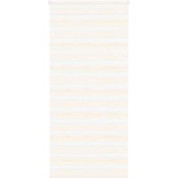 vidaXL Zebra Blind Marble Beige 115x200 cm Fabric Width 110.9 cm Polyester