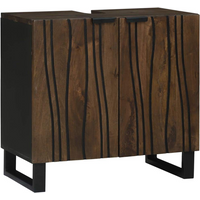 vidaXL Bathroom Sink Cabinet Walnut 62 x 33 x 58 cm Engineered wood
