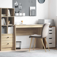 vidaXL Desk Sonoma Oak 100 x 40 x 76 cm