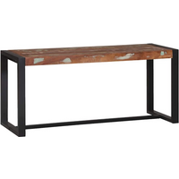 vidaXL Bench Multicolour 100 x 35 x 45 cm Solid Reclaim wood