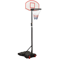 vidaXL Basketball Stand White 216-250 cm Polyethene