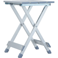 vidaXL Camping Stool Aluminium 28x26x39 cm