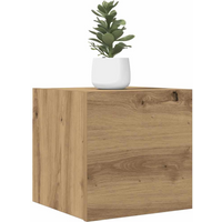 vidaXL Wall Mounted TV Cabinet 2 pcs Artisan Oak 30.5x30x30 cm