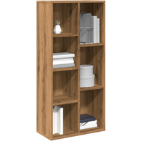 vidaXL Book Cabinet Artisan Oak 50x25x104 cm