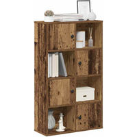 vidaXL Bookcase Old Wood 60x24x101.5 cm Engineered Wood