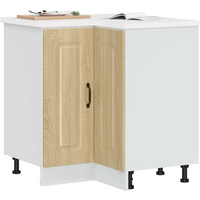 vidaXL Kitchen Corner Base Cabinet Kalmar Sonoma Oak Engineered Wood