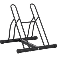 vidaXL Bicycle Stand for 2 Bikes Floor Freestanding Steel