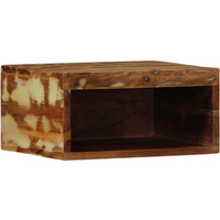 vidaXL Wall-mounted TV Cabinet 40x30x19 cm Solid Wood Reclaimed